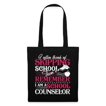 School Counselor I am A School Counselor - Tote Bag - black - Front