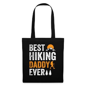 Best Hiking Daddy Ever - Outdoor Hiking Dad - Tote Bag - black - Front