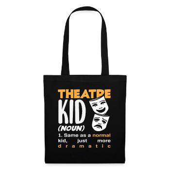 Comédie musicale Lover Théâtre Enfant - Sac en tissu - noir - Devant