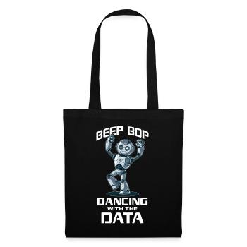 Ai Robotics Geek Tech Humor Robot - Tote Bag - black - Front