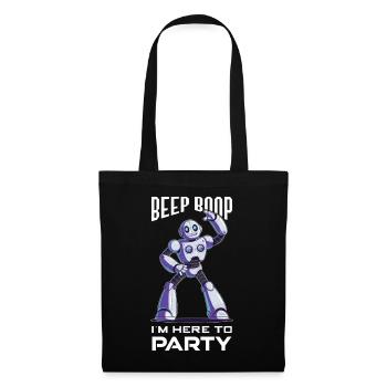 Ai Robotics Geek Tech Humor Robot - Tote Bag - black - Front