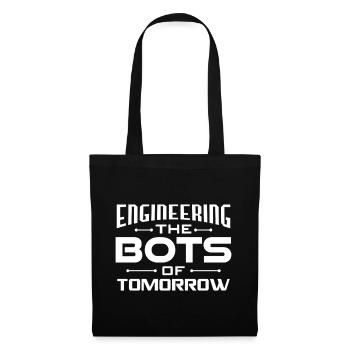 Ai Robotics Geek Tech Humor Robot - Tote Bag - black - Front