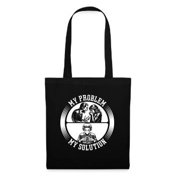 Transplant Surgery My Problem My Pictogram Mom Dad - Tote Bag - black - Front