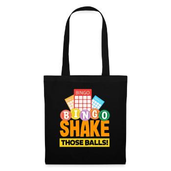 Bingo Shake The Balls Player Fun - Sac en tissu - noir - Devant