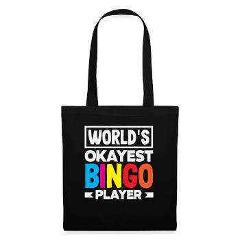 Bingo Les meilleurs joueurs de bingo du monde drôle - Sac en tissu - noir - Devant