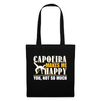 Capoeira Makes Me Happy - Tote Bag - black - Front