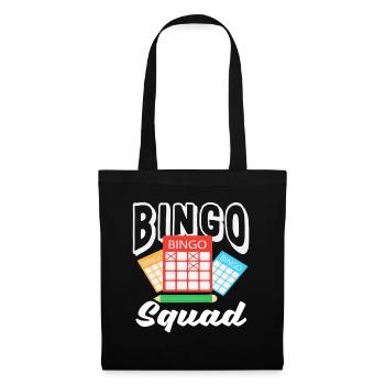 Bingo Joueur Équipe Style d’équipe - Sac en tissu - noir - Devant