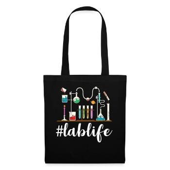 Vie de laboratoire Drôle MLS Lab Scientist Appréciation - Sac en tissu - noir - Devant