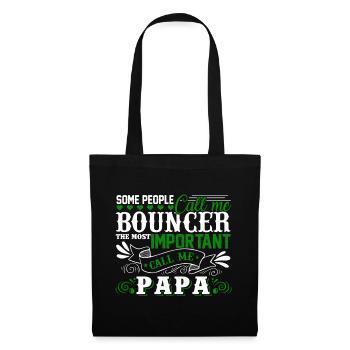Bouncer Papa - Tote Bag - black - Front