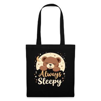 Cute Bear, Bear, Bear, Cute Sleep, Dreamer - Tote Bag - black - Front