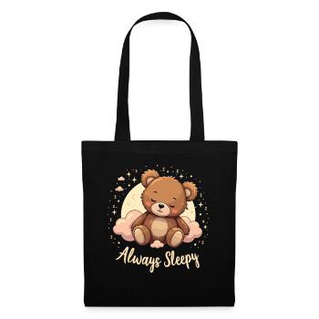 Cute Bear, Bear, Bear, Cute Sleep, Dreamer - Tote Bag - black - Front