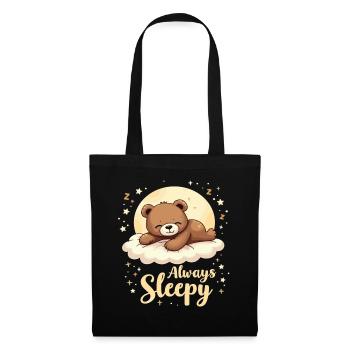 Cute Bear, Bear, Bear, Cute Sleep, Dreamer - Tote Bag - black - Front