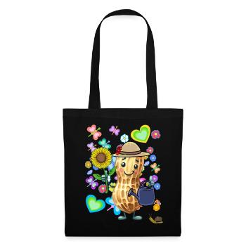 Peanut Peanuts Spring Summer Nut Peanuts - Tote Bag - black - Front