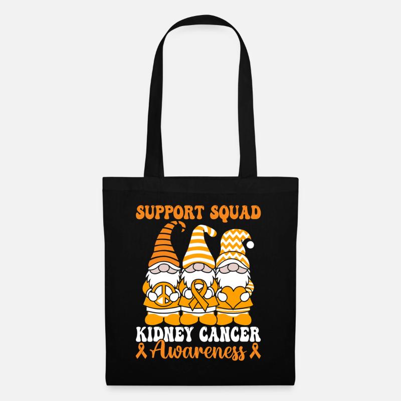 Support Squad Green Ribbon Organtransplantation - Stoffbeutel - Schwarz