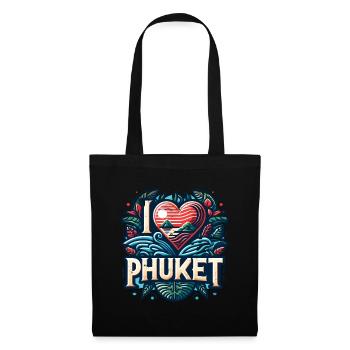 I love Phuket - Tote Bag - black - Front
