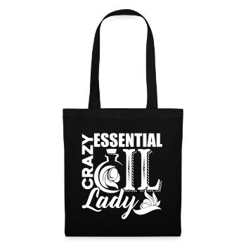Crazy Essential Oil Lady - Tote Bag - black - Front