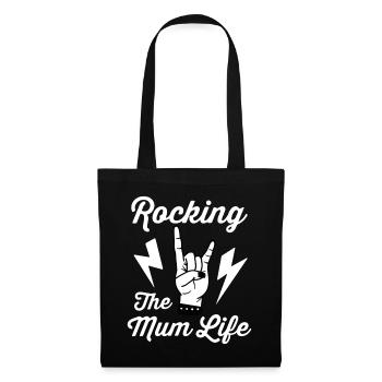Rocking the Mum Life - Tote Bag - black - Front