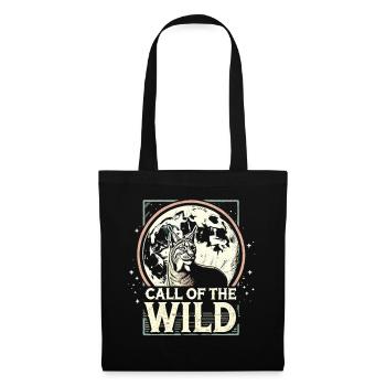 Wilderness and Freedom – Call of the Wild - Tote Bag - black - Front