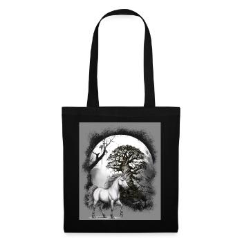 Unicorn Unicorns Horse - Tote Bag - black - Front