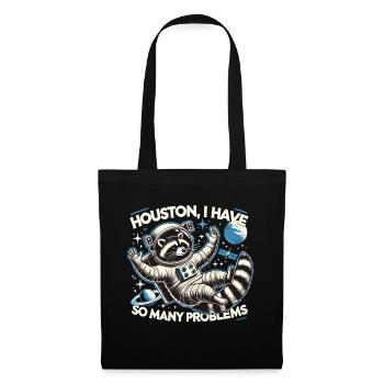 Houston, we have a problem - Tote Bag - black - Front
