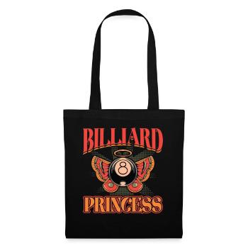 Billard Princesse 8 Ball Angel - Sac en tissu - noir - Devant
