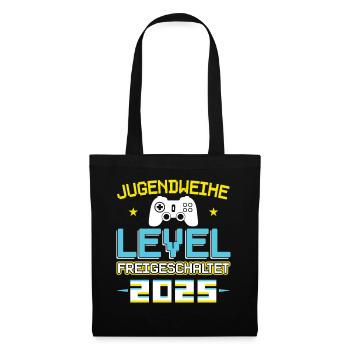 Consécration de la Jeunesse 2025 Fille Garçon - Sac en tissu - noir - Devant