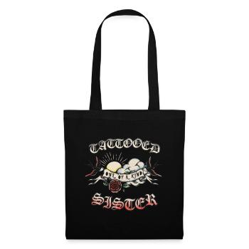 Tatoué Unique Sister Tattoo Women - Sac en tissu - noir - Devant