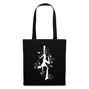 Vertical Cloth Aerial Acrobatics Aerial Silk - Tote Bag - black - Front