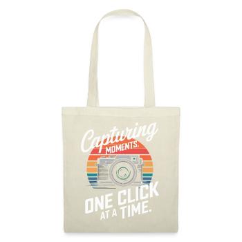 Capturing moments, one click at a time. - Tote Bag - nature - Front