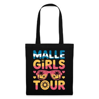 Malle Girls Tour - Tote Bag - black - Front