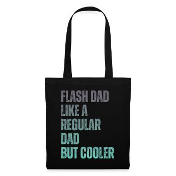 Bloc Flash Papa Boulderer - Sac en tissu - noir - Devant