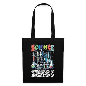 STEM Teacher Science Because Figuring Technology - Tote Bag - black - Front
