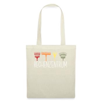 Rechenzentrum Hobbygärtner Gärten Geschenk - Stoffbeutel - Natur - Vorne
