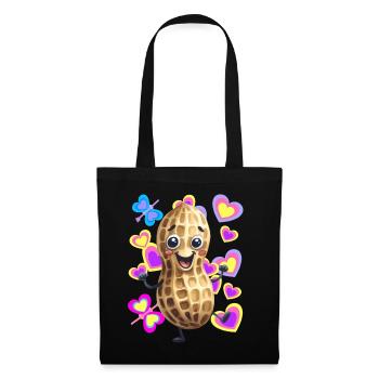 Peanut Printemps Danse Dancing Peanuts Kids - Sac en tissu - noir - Devant