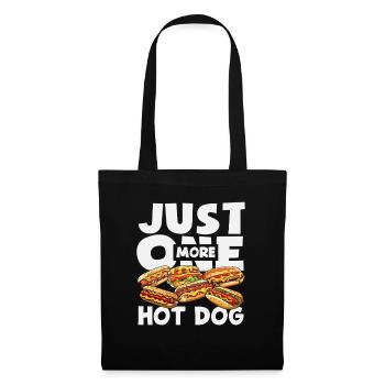Just a Hot Dog Lover Saying - Tote Bag - black - Front