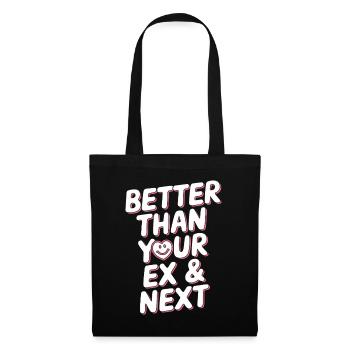 Better Than Your Ex & Next Breakup Single Party - Tote Bag - black - Front