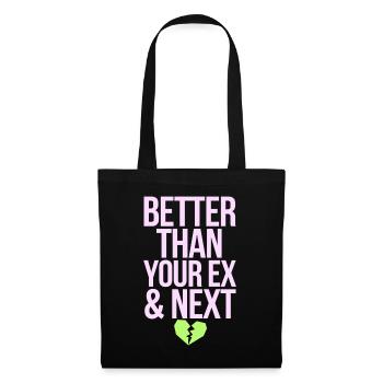 Better Than Your Ex & Next Breakup Single Party - Tote Bag - black - Front