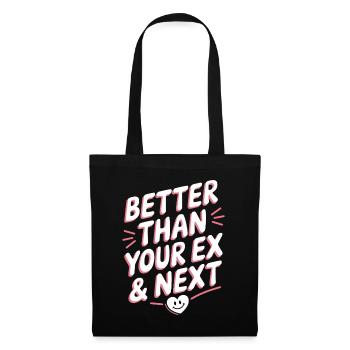 Better Than Your Ex & Next Breakup Single Party - Tote Bag - black - Front