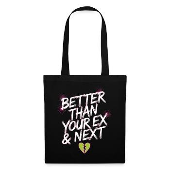 Better Than Your Ex & Next Breakup Single Party - Tote Bag - black - Front