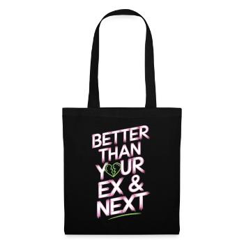 Better Than Your Ex & Next Breakup Single Party - Tote Bag - black - Front