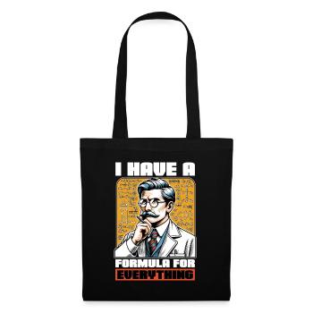 STEM Teacher I Have A Formula For Data Analysis - Tote Bag - black - Front