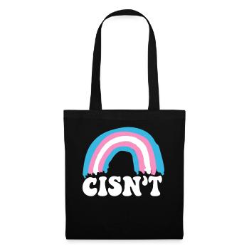 Transgender Trans LGBT Pride - Stoffbeutel - Schwarz - Vorne