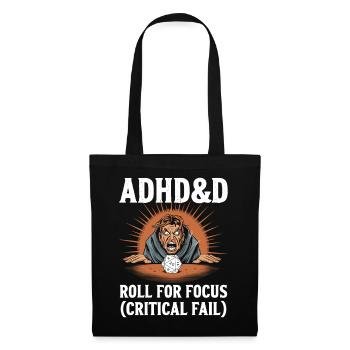 Adhd RPG - Tote Bag - black - Front
