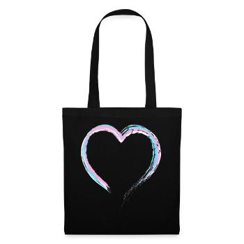 Transgender Trans LGBT Pride - Tote Bag - black - Front