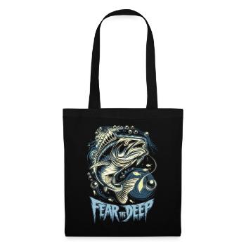 Deep Sea Predator Angler Fish - Tote Bag - black - Front