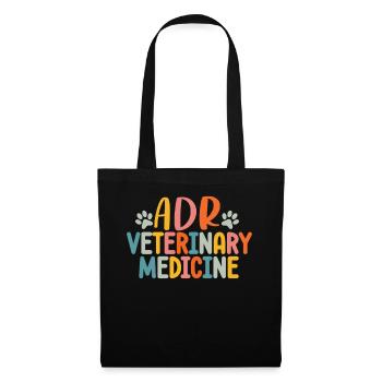 ADR Veterinary Medicine Animal Pet Care Funny - Tote Bag - black - Front