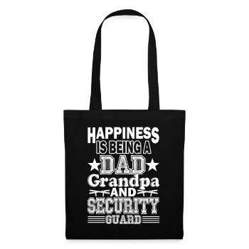 Security Guard Dad Grandpa - Tote Bag - black - Front