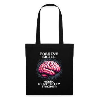 Occupational Therapy Neuroplasticity Trainer Retro Pixel - Tote Bag - black - Front