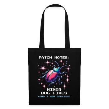 Update Species Entomology Entomology Pixel Gaming Nerd - Tote Bag - black - Front