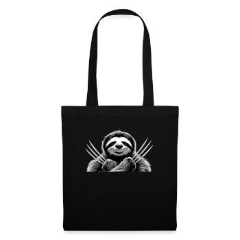 Superhero Sloth - Tote Bag - black - Front